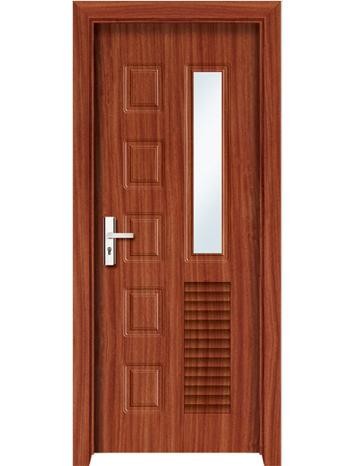 Competitive Price Interior Melamine Laminate WPC Door Interior Door Wooden Door Swing Door
